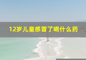 12岁儿童感冒了喝什么药