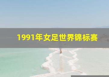 1991年女足世界锦标赛