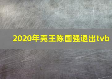 2020年壳王陈国强退出tvb