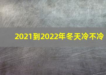 2021到2022年冬天冷不冷