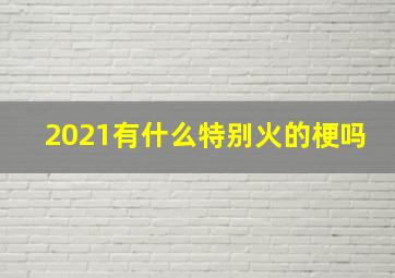 2021有什么特别火的梗吗