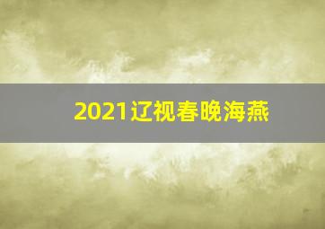 2021辽视春晚海燕