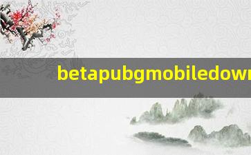 betapubgmobiledownload