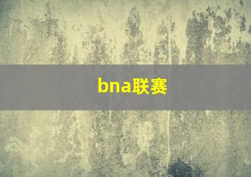 bna联赛