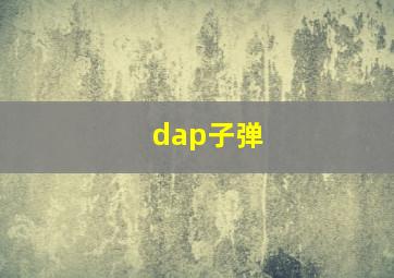 dap子弹