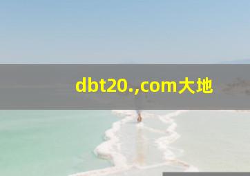 dbt20.,com大地