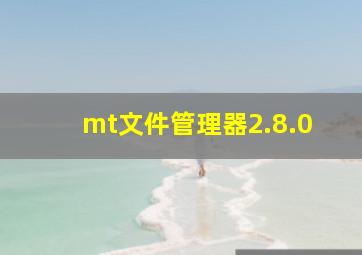 mt文件管理器2.8.0