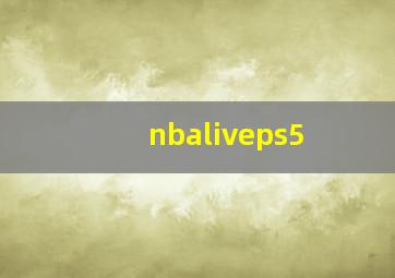 nbaliveps5