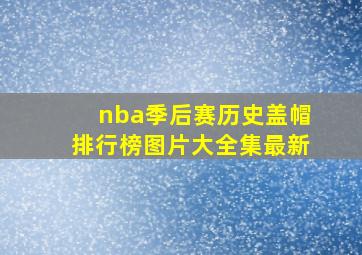 nba季后赛历史盖帽排行榜图片大全集最新