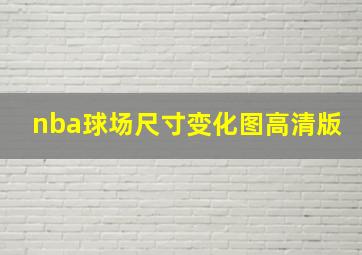 nba球场尺寸变化图高清版