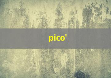 pico'