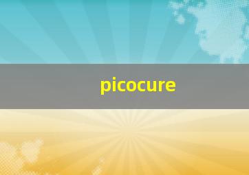 picocure