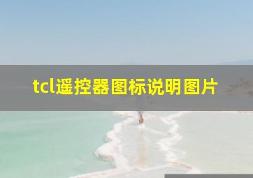 tcl遥控器图标说明图片