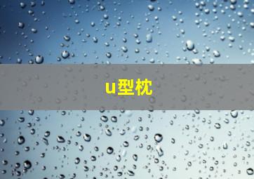 u型枕