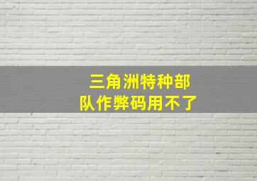 三角洲特种部队作弊码用不了