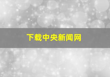 下载中央新闻网