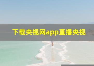 下载央视网app直播央视