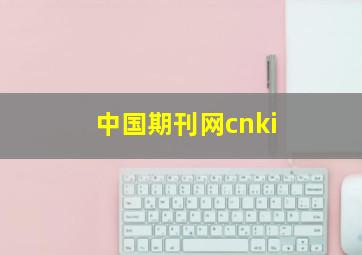 中国期刊网cnki