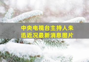 中央电视台主持人朱迅近况最新消息图片