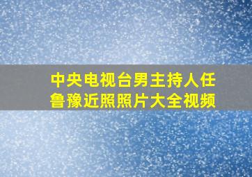 中央电视台男主持人任鲁豫近照照片大全视频