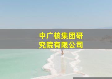 中广核集团研究院有限公司