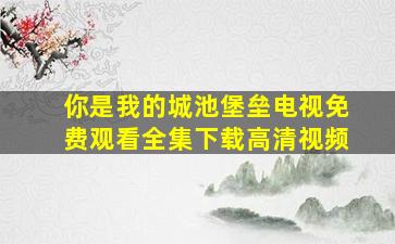 你是我的城池堡垒电视免费观看全集下载高清视频