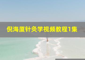 倪海厦针灸学视频教程1集