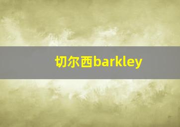 切尔西barkley