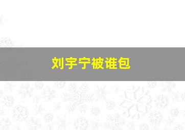 刘宇宁被谁包