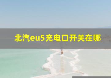 北汽eu5充电口开关在哪