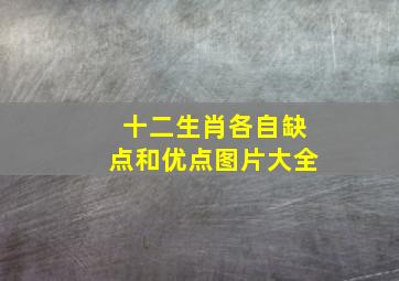 十二生肖各自缺点和优点图片大全