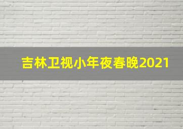 吉林卫视小年夜春晚2021