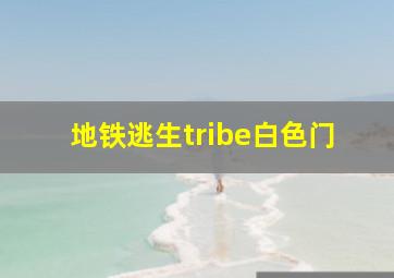 地铁逃生tribe白色门