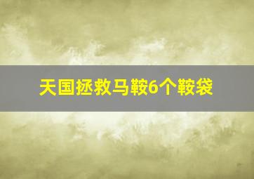 天国拯救马鞍6个鞍袋