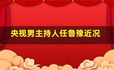 央视男主持人任鲁豫近况