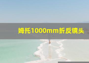 姆托1000mm折反镜头