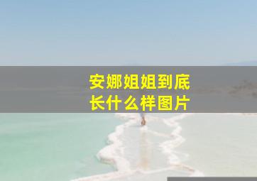 安娜姐姐到底长什么样图片