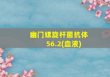 幽门螺旋杆菌抗体56.2(血液)