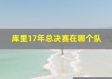 库里17年总决赛在哪个队