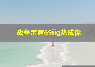 战争雷霆69iig热成像