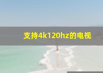 支持4k120hz的电视