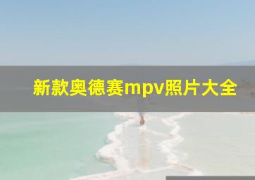 新款奥德赛mpv照片大全