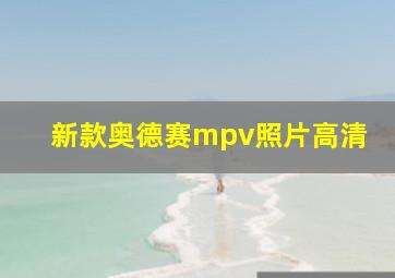 新款奥德赛mpv照片高清