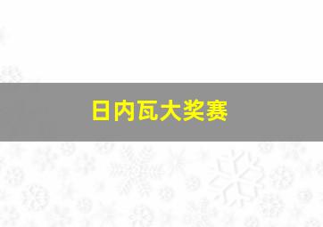 日内瓦大奖赛