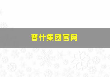 普什集团官网