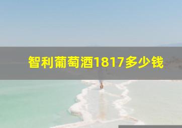 智利葡萄酒1817多少钱