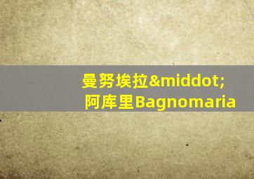 曼努埃拉·阿库里Bagnomaria