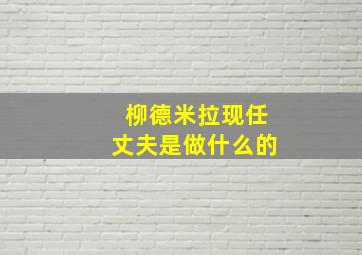 柳德米拉现任丈夫是做什么的