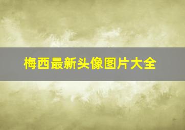 梅西最新头像图片大全