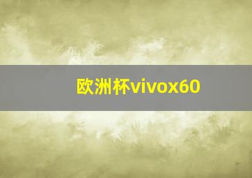 欧洲杯vivox60